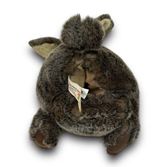 Folkmanis Baby Dutch Rabbit Plush Hand Puppet Soft Cuddly Interactive Play - Picture 6 of 7